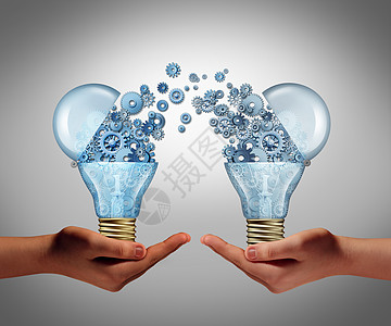 创意协议投资于商业创新金融商业支持创意,个开放的灯泡符号,风险投资为潜的创新增长前景提供资金图片