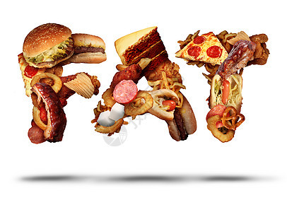 不健康食品创意图图片