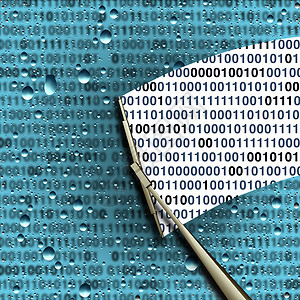 解密解密数据解码加密的数字信息,并将代码符号编码技术安全图标三维插图破解,图片