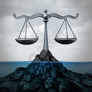 海事法海事法海洋法律服务司法的尺度渔业法规的符号三维插图背景图片