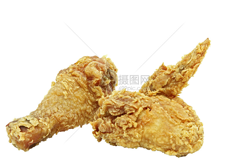 脆辣炸鸡翅鸡腿