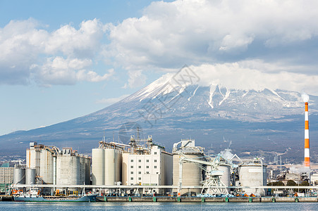 富士山日本工业工厂来自静冈县图片