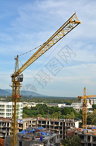 重机建筑工作进度,施工场景图片