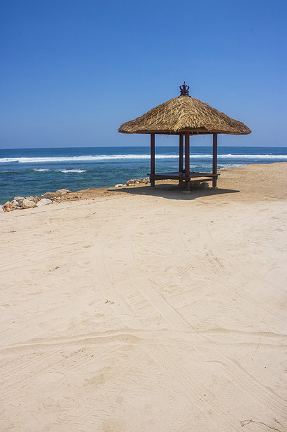 美丽的夏季海滩露台景观照片美丽的夏季海滩露台景观图片