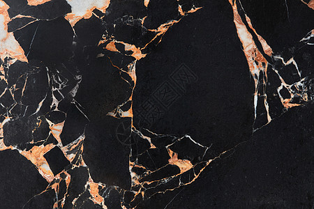 黑色大理石自然图案为背景,抽象自然大理石黑色,黄色白色黑色大理石自然图案为背景图片