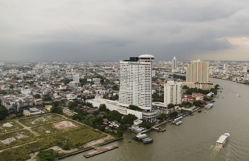 曼谷城市的顶级景观图片