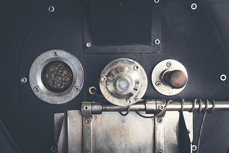 用于咖啡豆烘焙过程的烘焙咖啡机图片