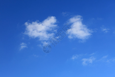 蓝天上的云没自然背景图片