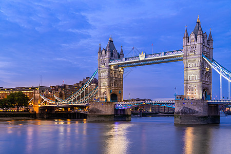伦敦塔桥日落黄昏,伦敦英国图片