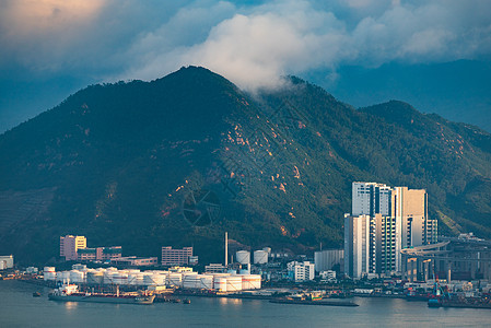 香港,香港201911月6日香港城市景观,山景观图片