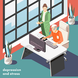 网络成瘾手机的依赖与抑郁压力焦虑等距背景成向量的关系图片