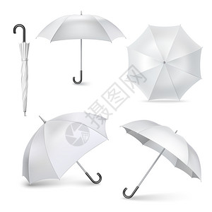 折叠雨伞灵活的自动的高清图片