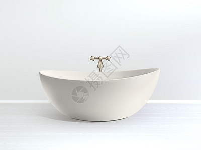 浴室内部海报浴室内部海报浴缸现代风格的浴室与黄金配件矢量插图图片