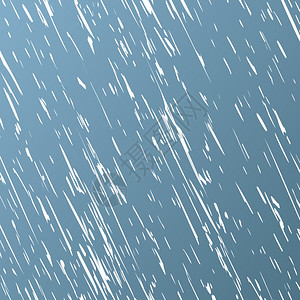 倾盆大雨灰色天空中的大雨矢量插图图片