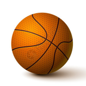 现实篮球球图标孤立矢量插图活动高清图片素材