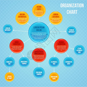 结构图信息图表业务流程图工作流程结构矢量图背景图片