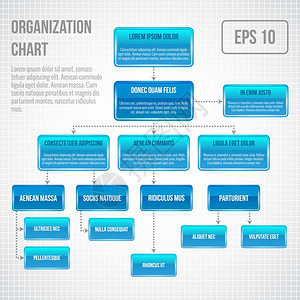 结构图信息图业务结构流程图矢量图背景图片
