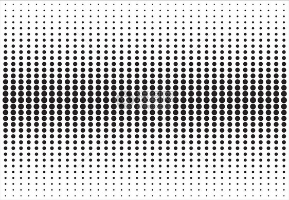 抽象黑白半调色素纹理图案模式矢量图片