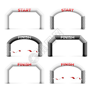充气拱门可膨胀的适合体育活动的拱门设计图片