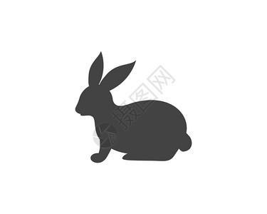 兔子标志模板矢量图标插设计图片