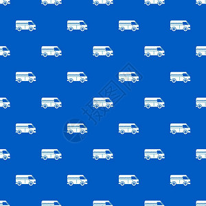 蓝色背景小型客车出租车图图片