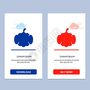 CurcbitHalowen南瓜Cad蓝色和红下载现在购买网络部件卡模板图片