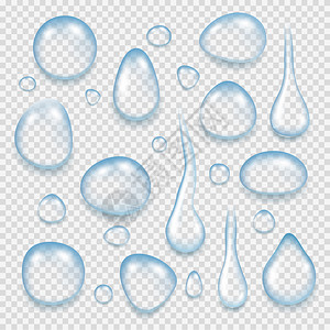 清洁水滴图片