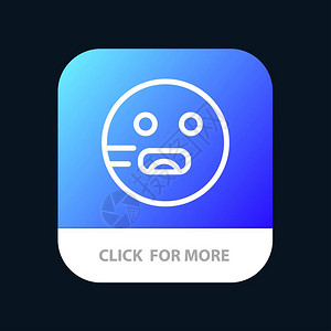 emojis表情饥饿学校移动应用程序按钮机器人和ios线版图片