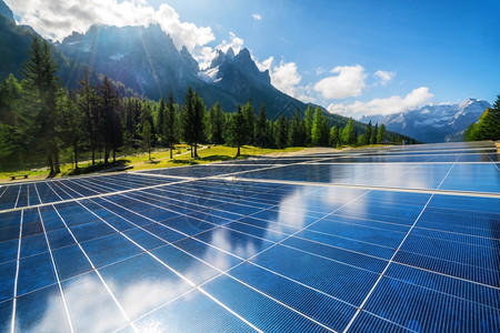 太阳能是世界源可持续创新可持续的资源背景图片
