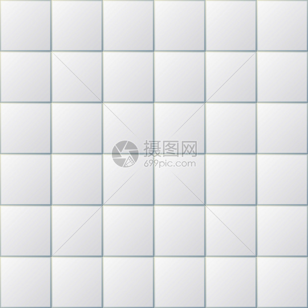 白色卫生间砖瓦陶瓷厨房地板无缝背景瓷地板或浴室厨房墙壁