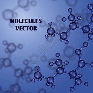 3d大型分子的纳米技术背景分子结构物质和模式以及分子图解大型分子的化学病媒纳米技术背景背景图片