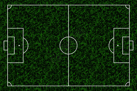 绿色足球场矢量背景图片