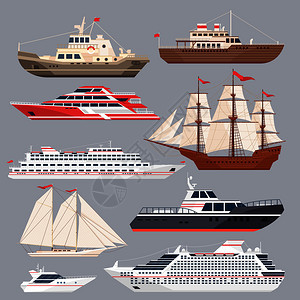 船舶和游艇背景图片