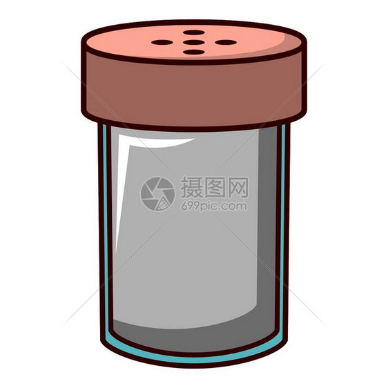 盐振动图标用于网络设计的盐震动矢量图标的漫画插盐震动标卡通风格图片