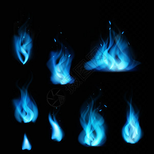 燃烧火烈的天然气热炉图片