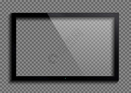 空tv框架带反射和透明度屏幕与反射和透明屏幕隔离lcd监视矢量说明显示屏幕tv数字面板等离子体框架带反射和透明度屏幕孤立监测矢量背景图片