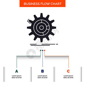 设置数据管理流程进度商务图设计带有3个步骤用于文字背景模板位置的图形标矢量eps10抽象模板背景图片