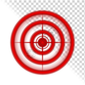 目标圆角疼痛局部化标记矢量红色瞄准处狩猎和光学的准确圆形元素出血止痛器模板符合实际情况3d插图目标圆角疼痛局部化标记矢量图片