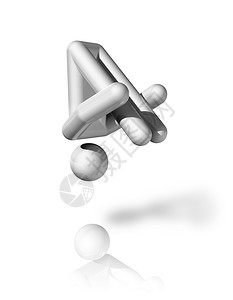 三维体操蹦床符号奥林匹克运动系列背景