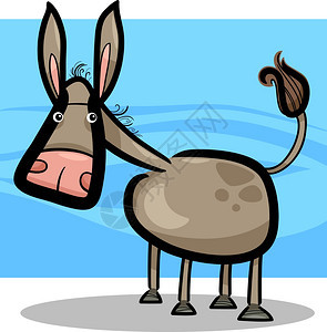 可爱农驴的漫画图图片