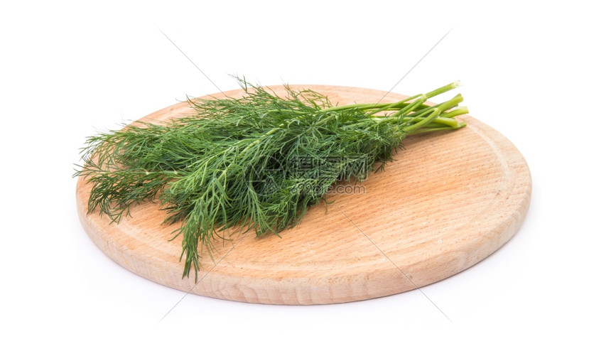 菜板上的小茴香叶