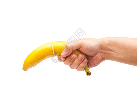 香蕉上套着避孕套图片