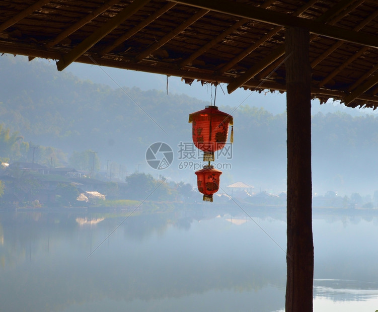 小岛湖景图片