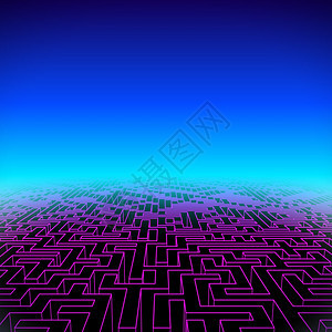 紫边缘迷宫的时装尼龙风景图片