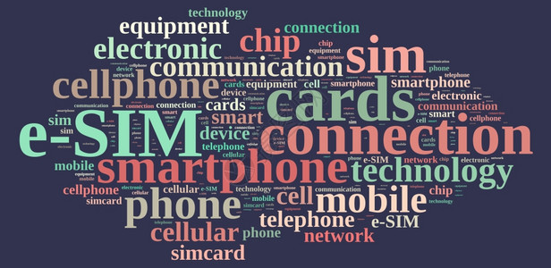 与esim有关的字云插图背景图片