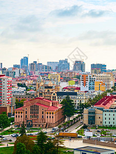 建筑俯瞰图Batumi是黑海边的城市著名图里特目地Georgia背景