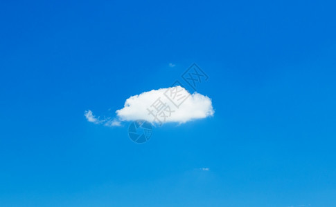 蓝云中的彩背景图片