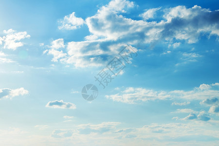 蓝色云天空抽象背景背景图片