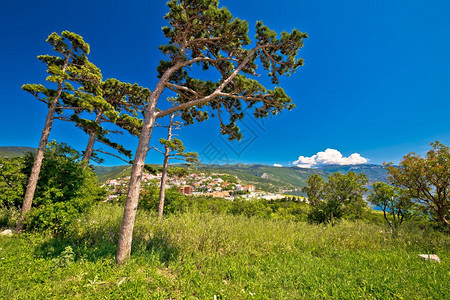 自然和海岸风景普里莫雷croati图片