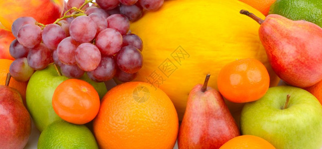 一群水果和浆的美丽背景图片